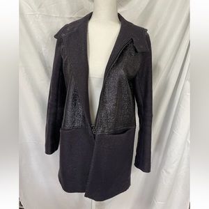 Sandro Womens navy coat